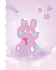 Title: Composition Notebook: Pink Cloud Bunny:120 College Ruled Pages, 7.5 x 9.25, Author: my workstation