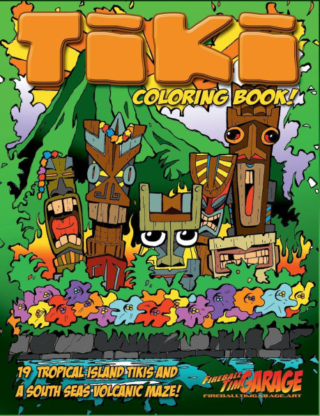 TIKI Coloring Book