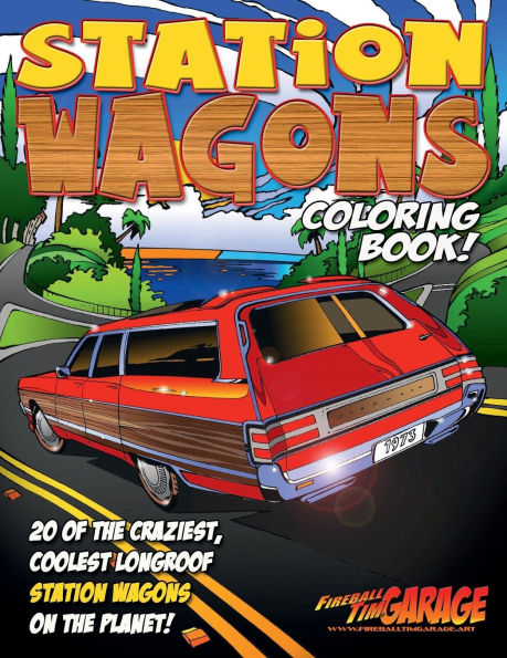 STATION WAGONS Coloring Book