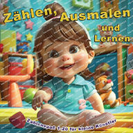 Title: Zï¿½hlen, Ausmalen und Lernen: Zahlenspaï¿½ 1-20 fï¿½r kleine Kï¿½nstler, Author: Alphonse Bastien