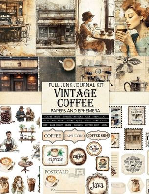 Vintage Coffee: Junk Journal Kit
