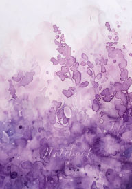 Title: Lilac Whispers 7 by 10 110 Page Notebook, Author: Eileen Eckendorf