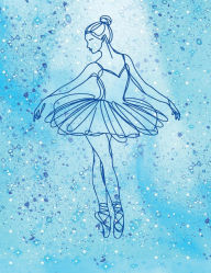 Title: Ballerina Notebook I Dance Composition Notebook For Girls & Teens I Wide Ruled I 8.5x11 I 100 Page Lined Notebook I, Author: Doodles And Saffron