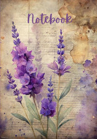 Title: Lavender Myst 7 by 10  110 Page Notebook, Author: Eileen Eckendorf