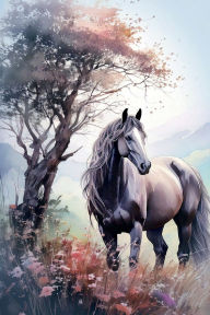 Title: Misty Meadow Horse Password Book, Author: Kathy Mann