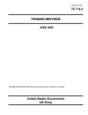 Training Circular TC 7-0.2 Training Meetings June 2025