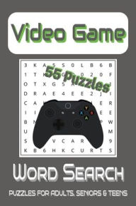 Title: Video Game Word Search: 55 Puzzles for Adults, Seniors, and Teens, Author: Tm