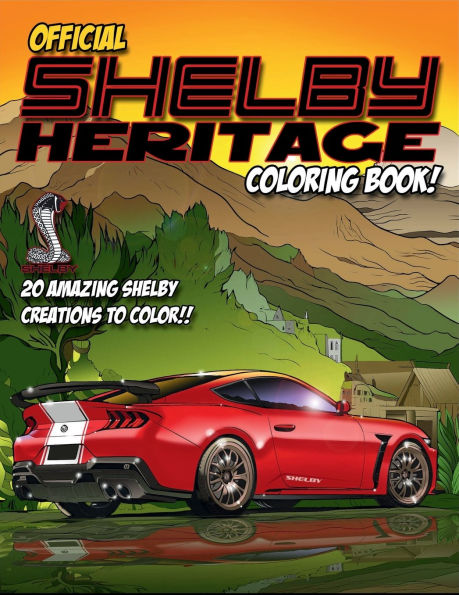 Official SHELBY HERITAGE Coloring Book