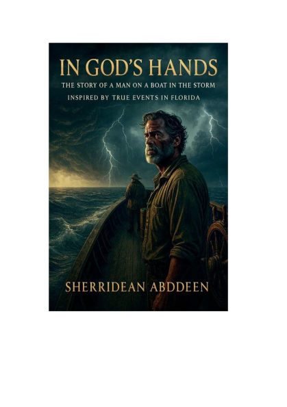 In God's Hands: The Story of a Man on a Boat in the Storm: