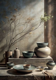 Title: Notebook Wabi Sabi Table 7 by 10 110 Pages, Author: Eileen Eckendorf