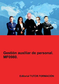 Title: Gestión auxiliar de personal. MF0980., Author: Carmen Arenal Laza