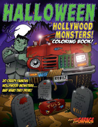 Title: HALLOWEEN HOLLYWOOD MONSTERS Coloring Book, Author: Fireball Tim Lawrence