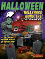 HALLOWEEN HOLLYWOOD MONSTERS Coloring Book