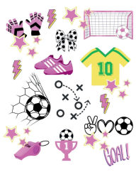 Title: Soccer Notebook I Pink Composition Notebook For Girls I Wide Ruled I 8.5x11 I Cute Notebook I 100 Pages I, Author: Doodles And Saffron
