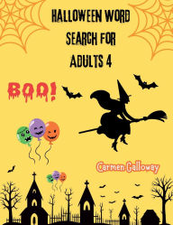 Title: Halloween Word Search for Adults 4, Author: Carmen Galloway