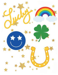 Title: Lucky Preppy Notebook I Cute Composition Notebook For Girls I Rainbow Notebook I Wide Ruled I 8.5x11 I 100 Page Lined, Author: Doodles And Saffron