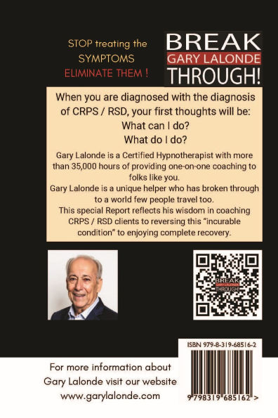 Complex Regional Pain Syndrome - aka RSD: Stop Treating the Pain, Eliminate It!