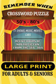 Title: 50's - 80's Crossword puzzles, Author: Driven Everyday Living