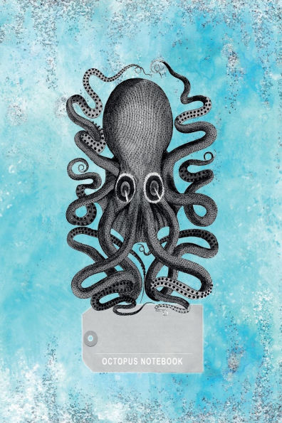 OCTOPUS NOTEBOOK: 6X9 journal / notebook : 100 pages
