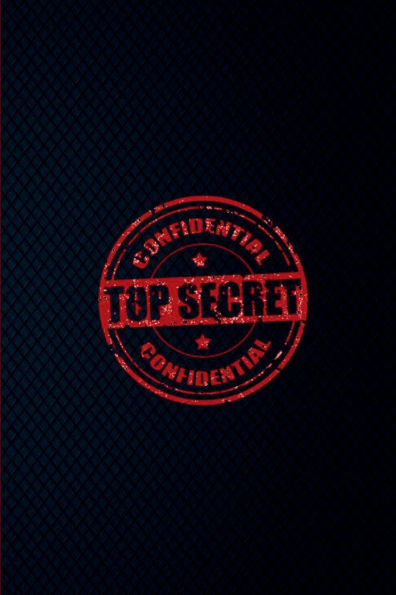 TOP SECRET CONFIDENTIAL - Password Keeper Book with Alphabetical Tabs Simple Modern Black: Medium Size Internet Logbook for Seniors - How to Remember Website Address Account Details - Secure Digital Notebook