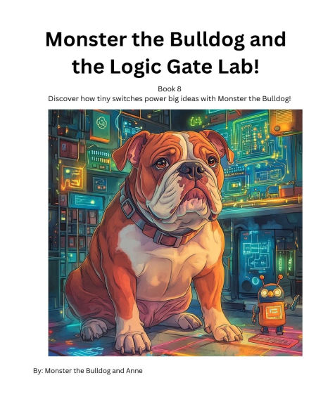 Book 8 - Monster the Bulldog and the Logic Gate Lab!