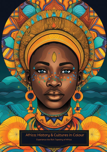 African Themed Colouring Book: black History Month Edition