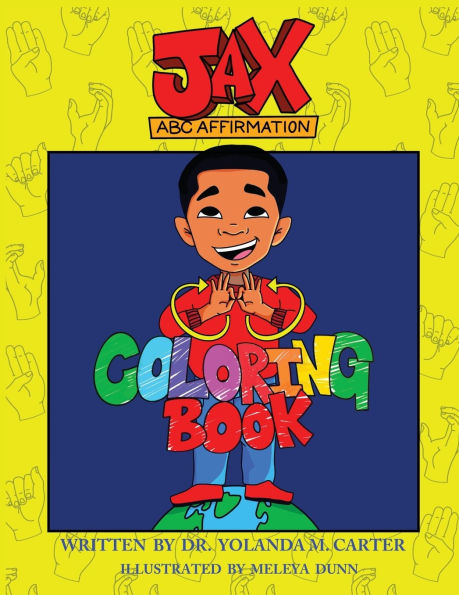 Jax Affirmation Coloring Book