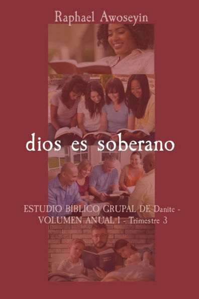 dios es soberano: ESTUDIO Bï¿½BLICO GRUPAL DE Danite - VOLUMEN ANUAL 1 - Trimestre 3