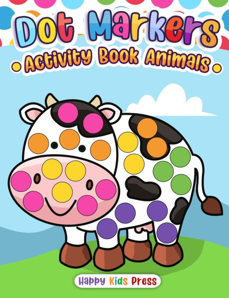 Dot Markers Activity Book Animals