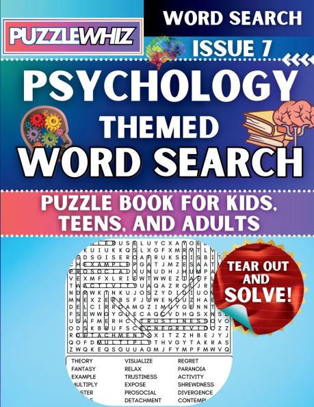 Psychology - Themed Word Search - Fun & Educational Puzzles for Kids, Teens, and Adults (Large Print Edition): Featuring Engaging Themed Word Search Puzzles with Solutions (Issue 7)