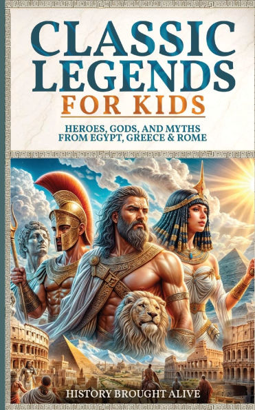 Classic Legends For Kids: Heroes, Gods, And Myths From Rome, Egypt & Greece: 3 books in 1