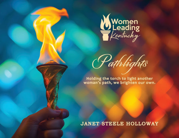 Pathlights: Holding the torch to light another woman's path, we brighten our own.