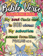 Bible Verse Coloring Book: 50 Inspirational Verses to Color and Reflect