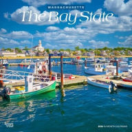 Title: 2026 The Bay State (Massachusetts Places) Square Flap