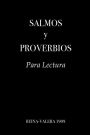 SALMOS Y PROVERBIOS Para Lectura