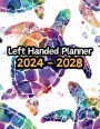 Turtle Left Handed Planner v2: 5 Year Monthly Large 60 Month Calendar Gift For People Who Love Reptiles, Marine Sea Life Lovers 8.5 x 11 Inches