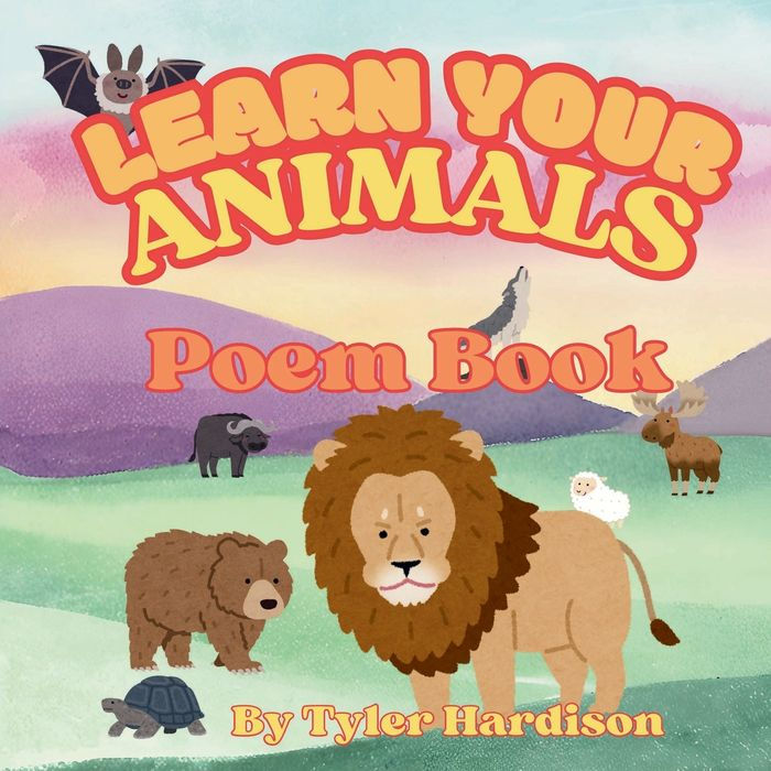 Learn Your Animals Poem Book: Educational Rhyme Sing-a-Long Book for Kids Teaching them About Different Animals