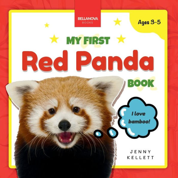 My First Red Panda Book: Discover and Learn: Fun Facts Activities About Pandas for Kids 3-5