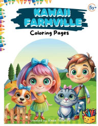 Title: Kawaii Farmville: Coloring Pages, Author: Rada Nesatro
