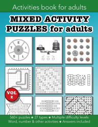 Title: Mixed Activity Puzzles for Adults Volume 2: Education resources by Bounce Learning Kids, Author: Christopher Morgan