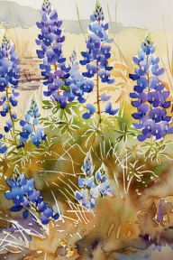 Title: Texas Bluebonnets: Flower adorned notebook, Author: Dawn Diranna