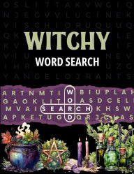 Title: Witchy Word Search: Witchcraft Themed Word Search Puzzle Book with Fun Facts, Author: Heather Landaker