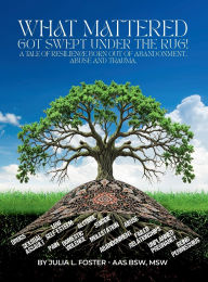 Title: What Mattered Got Swept Under The Rug: A Tale of Resilience Born Out of Abandonment, Abuse and Trauma., Author: Julia L. Foster