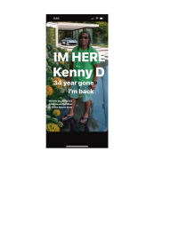 Title: iM HERE Kenny D 34 year gone ,but 