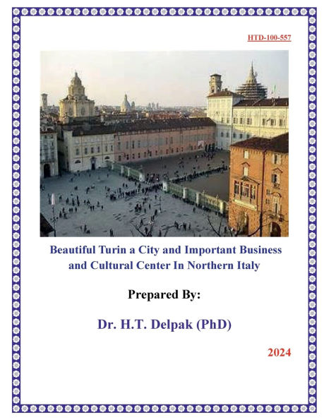 Beautiful Turin a City and Important Business and Cultural Center In Northern Italy