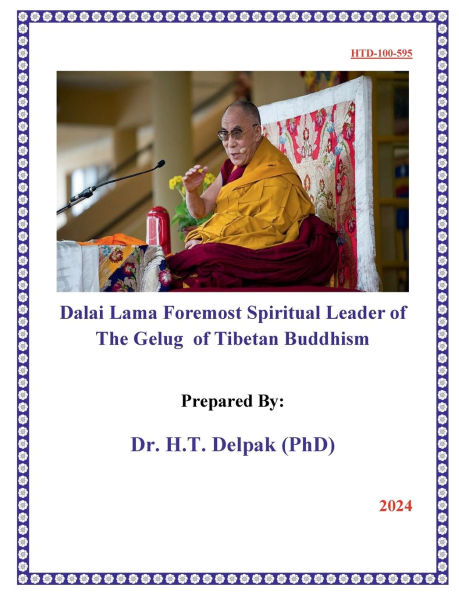 Dalai Lama Foremost Spiritual Leader of The Gelug of Tibetan Buddhism