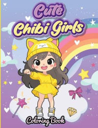 Title: Cute Chibi Girls Coloring Book, Author: Anne Kania