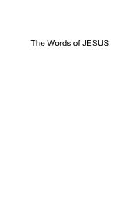 Title: Only the Words that Jesus Spoke - Giving Us Hope, Peace and Joy, Author: Raymond Wells