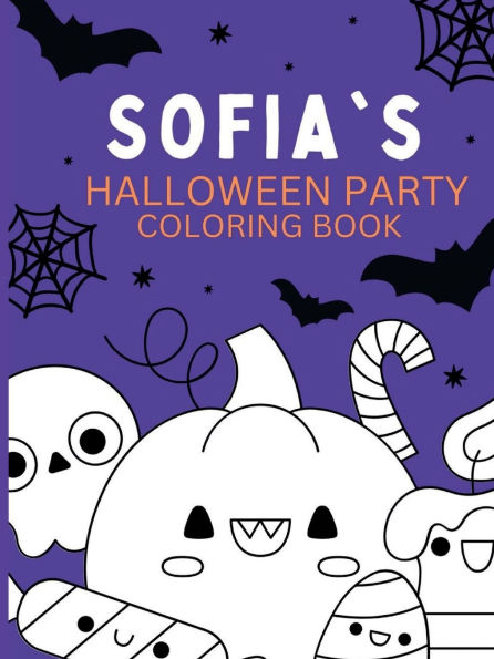 Sofia's Halloween Party Coloring Book