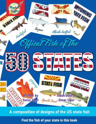 Title: Official Fish of The 50 States: A composition of designs of the US state fish, Author: Omer Ugur